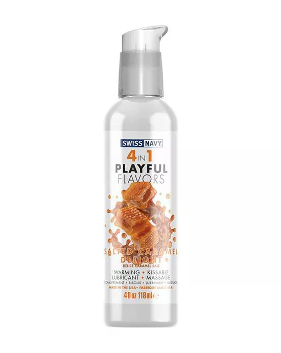 Swiss Navy 4 in 1 Salted Caramel Playful Flavours 118ml