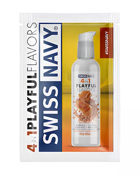 Swiss Navy 4 in 1 Salted Caramel Playful Flavours 5ml