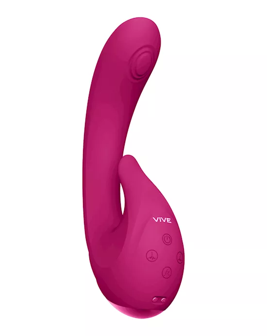 Miki - Pulse Wave and Flickering G-Spot Vibrator - 6.7 inchj