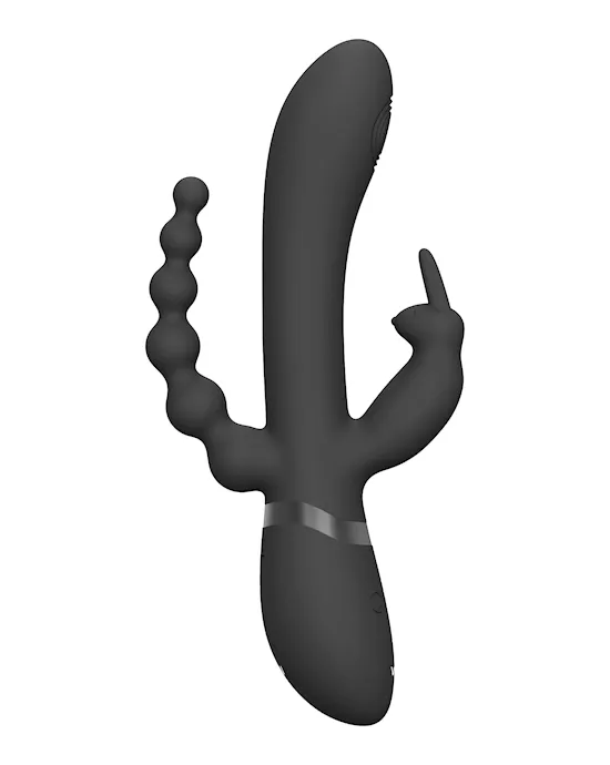 Rini Pulse Vibrating Double Penetration Rabbit