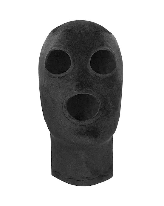 V and V Mask with Eye and Mouth Opening