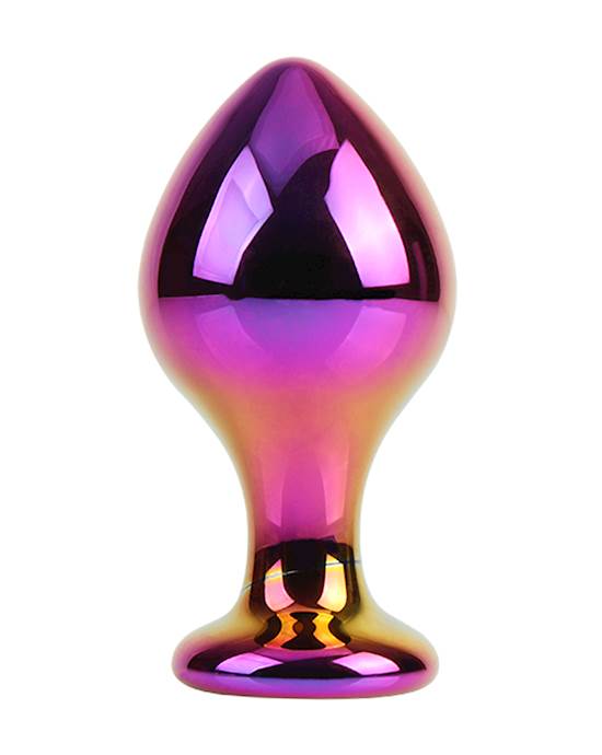 Lucent Pearlescent Glass Butt Plug