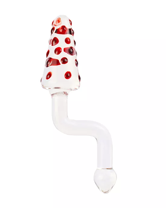 Lucent Conical Glass Massager