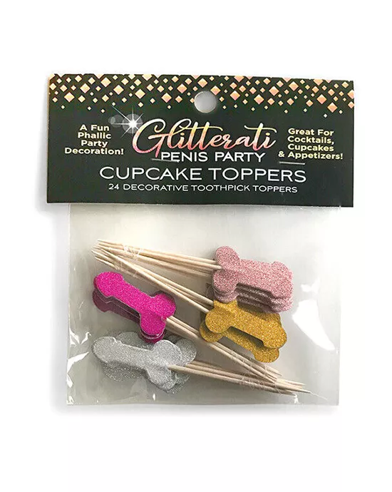Glitterati Penis Party Food Picks