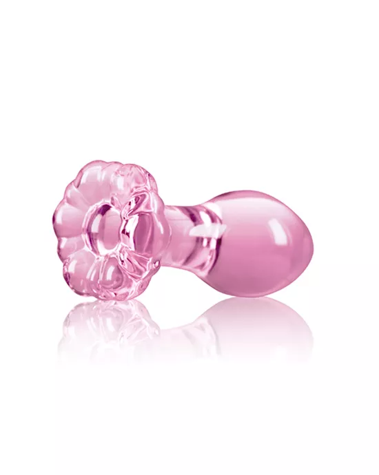 Crystal Flower Butt Plug
