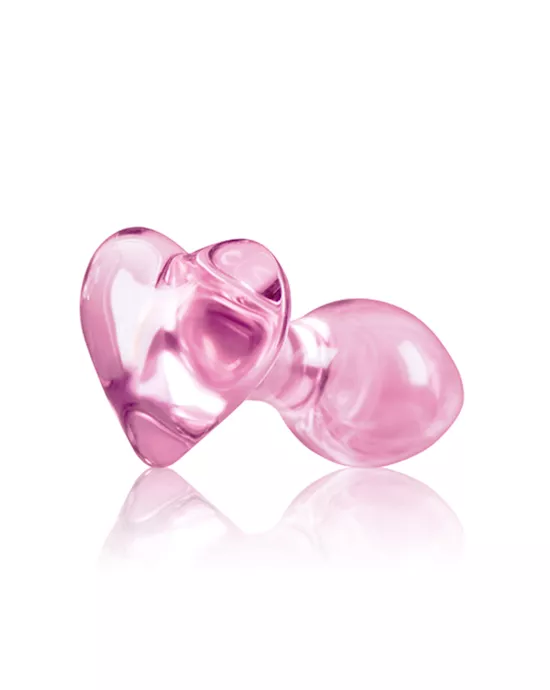 Crystal Heart Butt Plug 