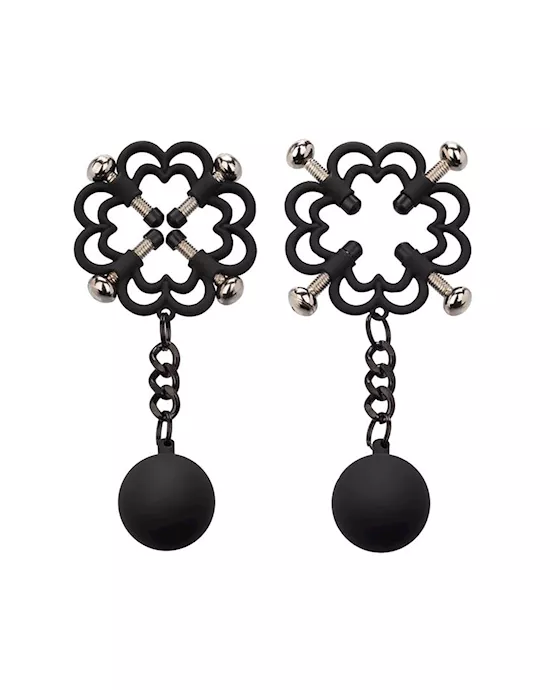 Nipple Grips Power Grip 4-Point Weighted Nipple Press