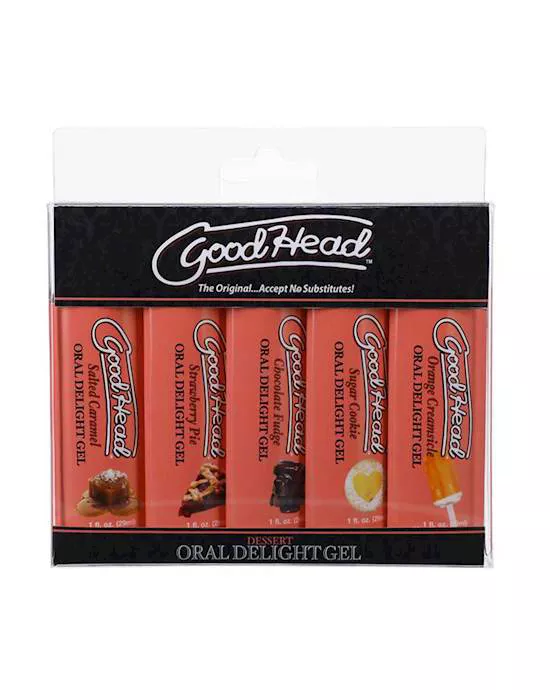 GoodHead Oral Delight Gel - Desserts - 5 pack