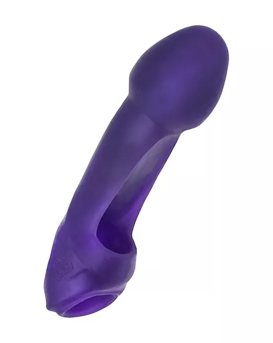 Hunkyjunk Double Thruster Double Penetrator Sling Plum Ice