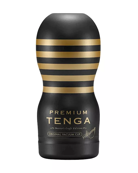 PREMIUM TENGA ORIGINAL VACUUM CUP Masturbator - Strong