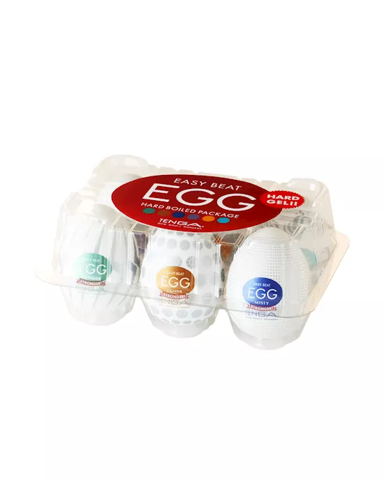 Tenga EGG Stroker Variety Pack - Strong Boiled