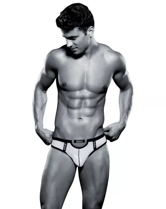 Envy Bad Boy Thong - White - L/Xl BX