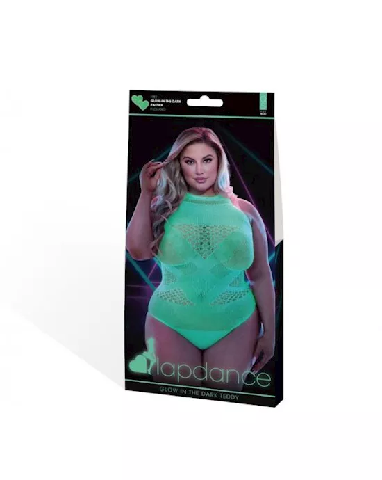 Lapdance Glow In The Dark Teddy Q/s