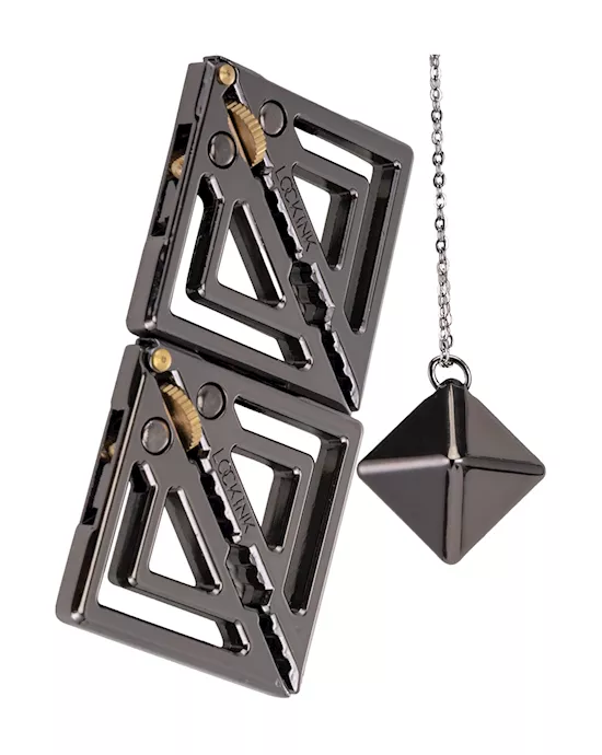 LOCKINK Adjustable Nipple Clamps with Heavy Pendant
