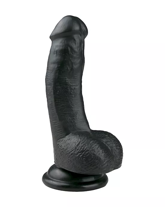 EasyToys Realistic Suction Cup Dildo with Balls