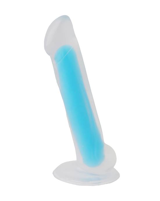 Nood Colours Glow in the Dark Dildo with Balls