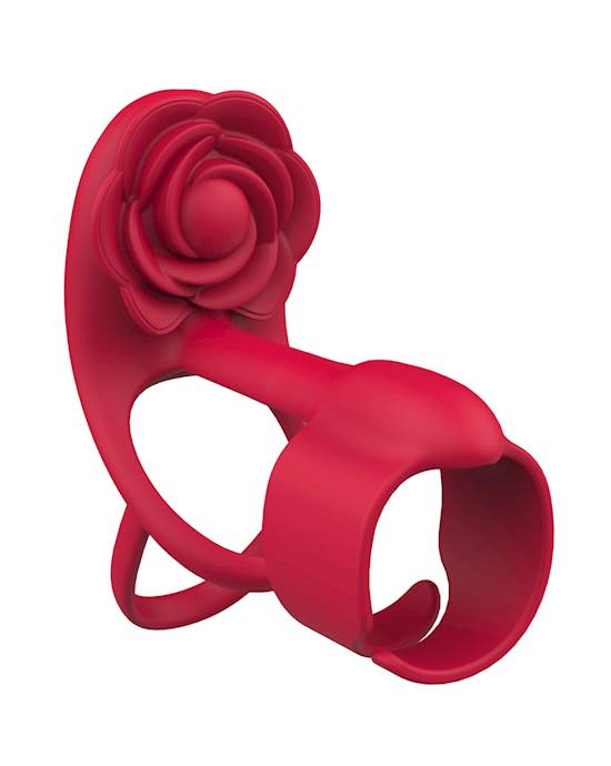 Amore Rose Vibrating Cock Ring