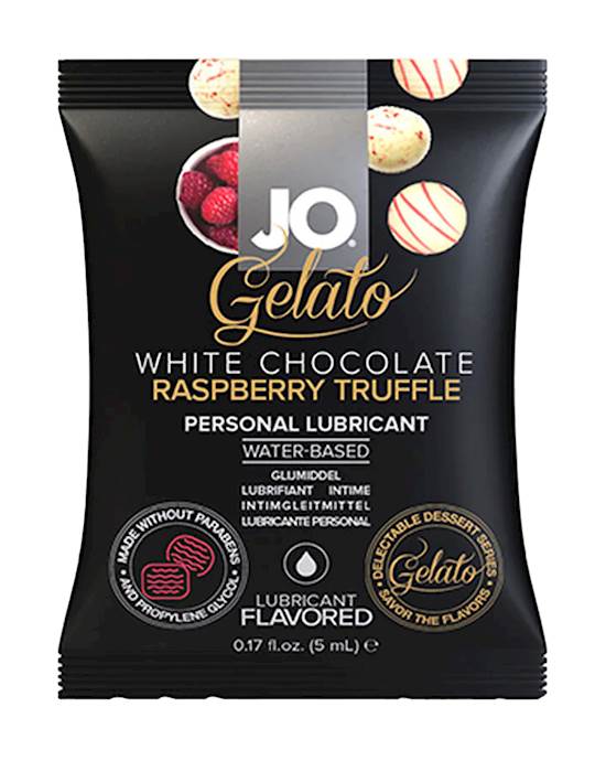 Jo Gelato White Choc Raspberry Lubricant 5ml