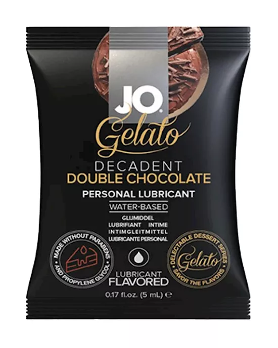 JO Gelato Decadent Double Choc Lubricant 5ml