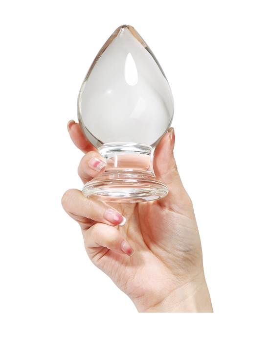 Lucent Giant Glass Butt Plug
