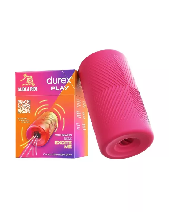 Durex Play Slide & Ride Textured Masturbation Massage Sleeve
