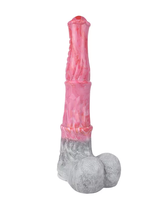 Wild Brawny Mustang Fantasy Dildo with Balls