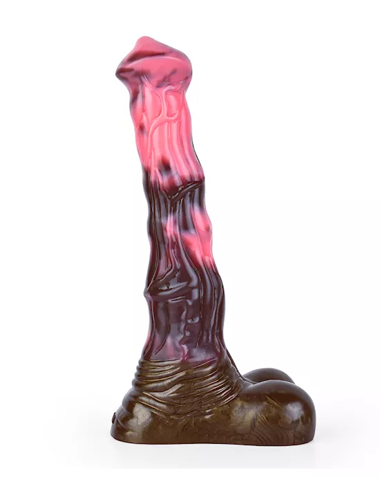 Wild Clydesdale Fantasy Horse Dildo with Balls