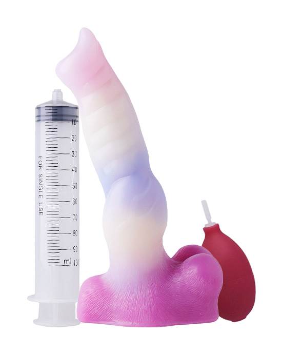 Wild Fabled Pegasus Knotted Squirting Fantasy Dildo