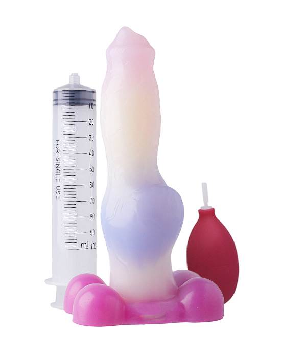 Wild Rising Phoenix Knotted Squirting Fantasy Dildo