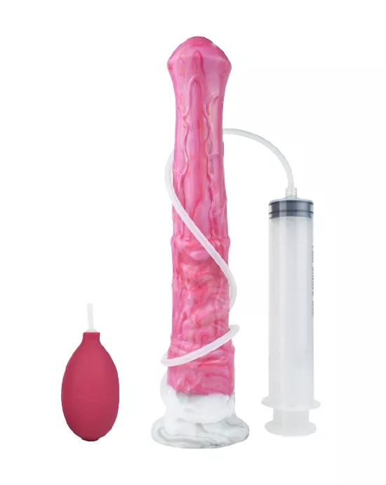 Wild Unstoppable Stallion Squirting Fantasy Dildo