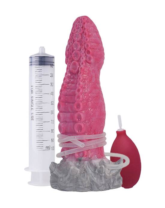 Wild Mysterious Tentacle Squirting Fantasy Dildo
