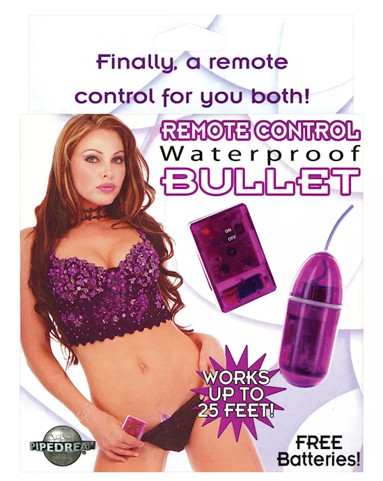 Remote Control Bullet Waterproof - Purple