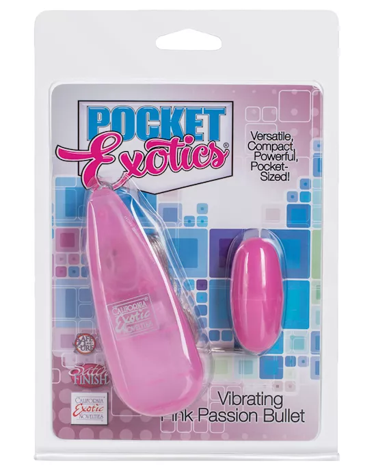Pocket Exotics Bullet - Pink Passion