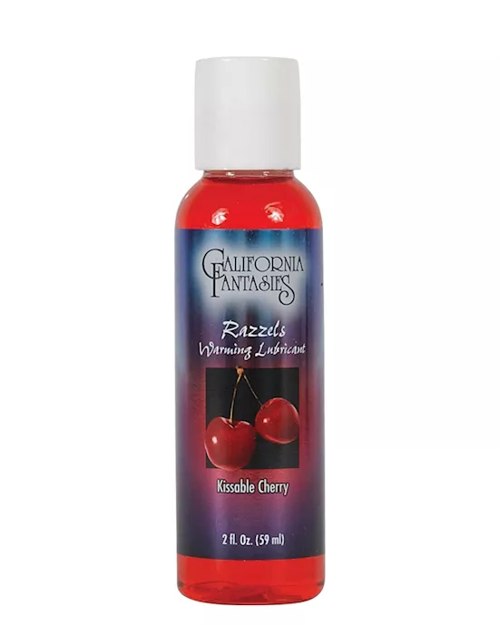Razzels Warming Lubricant - 2.5 oz Kissable Cherry
