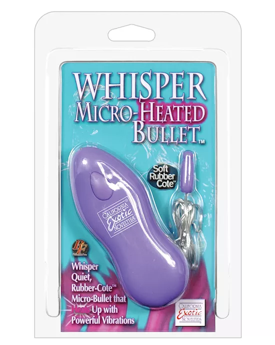 Whisper Micro Heated Bullet - Purple