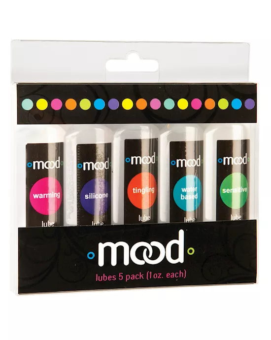 Mood Lube Kit - 1 oz Asst. Pack of 5