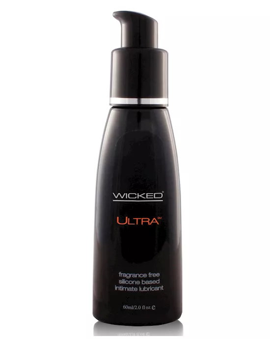 Wicked Sensual Care Ultra Silicone Based Lubricant - 2 oz Fragrance Free