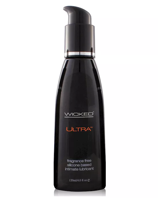 Wicked Sensual Care Ultra Silicone Based Lubricant - 4 oz Fragrance Free