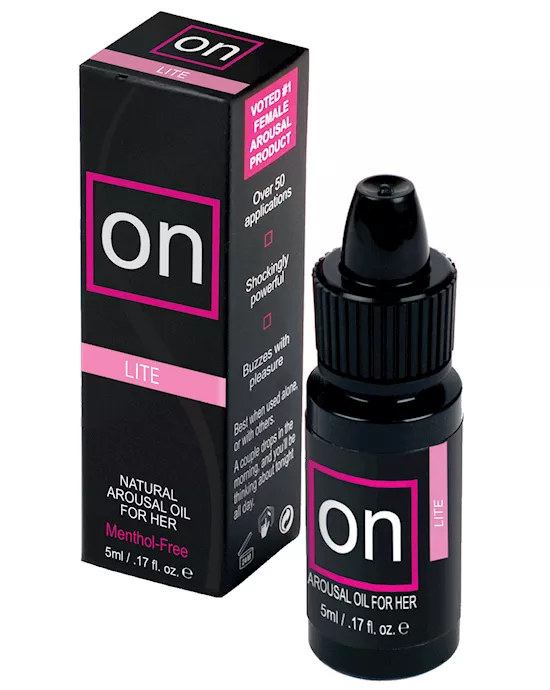 On Natural Arousal Oil For Her - Lite 5 Ml Bottle