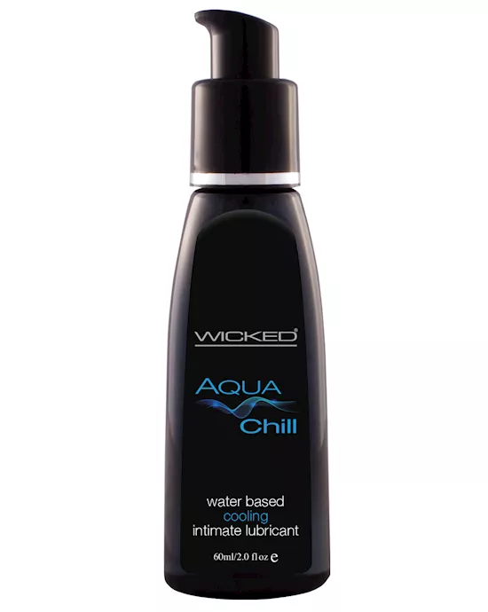 Wicked Sensual Care Aqua Chill Water Based Cooling Lubricant - 2 Oz