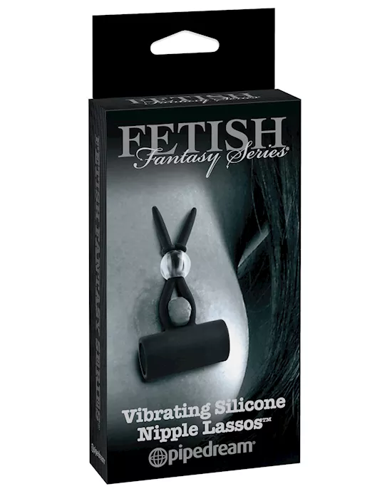 Fetish Limited Edition Fantasy Vibrating Silicone Nipple Lassos