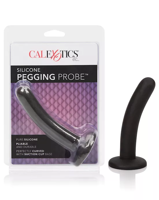 Silicone Pegging Probe - Black
