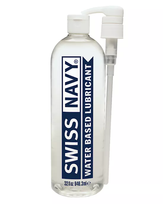 Swiss Navy Water Based Lube - 32 Oz
