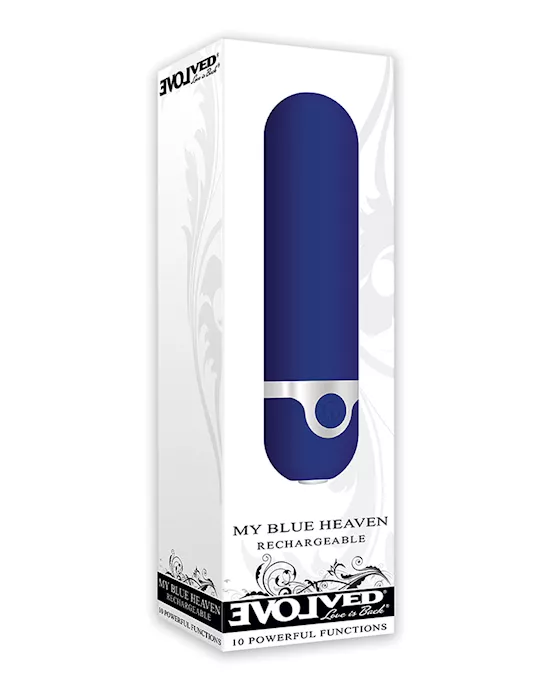 Evolved My Blue Heaven Rechargeable Bullet - Blue