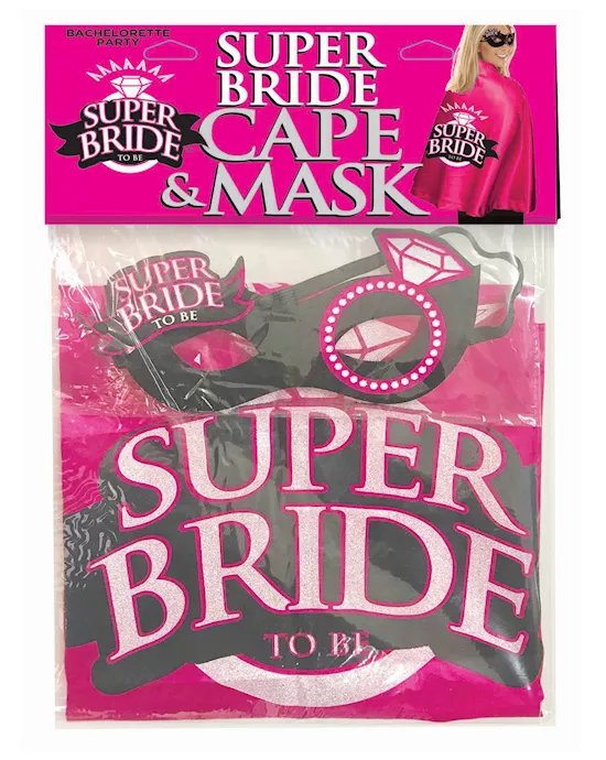 Super Bride Cape & Mask