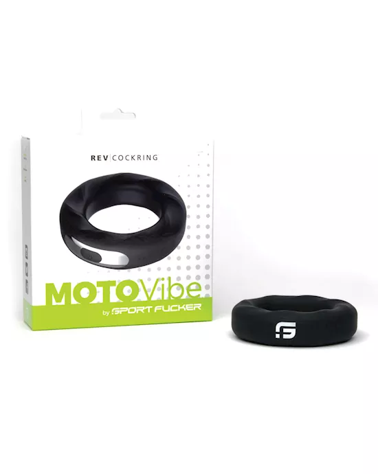 Sport Fucker Motovibe Rev Cockring 52 mm - Black