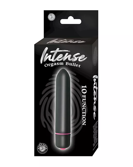Intense Orgasm Bullet - Black