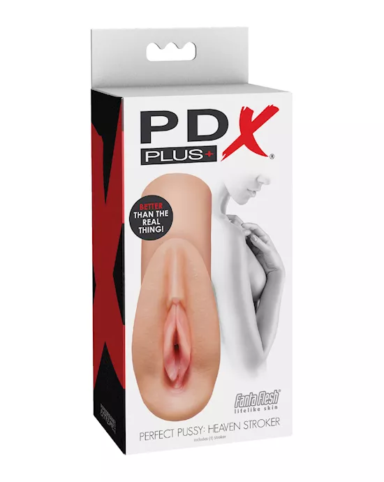 PDX Plus Perfect Pussy Heaven Stroker - Ivory