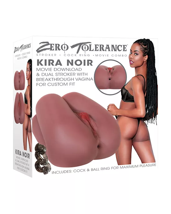 Zero Tolerance Kira Noir Movie Download w/Realistic Vagina & Ass Stroker