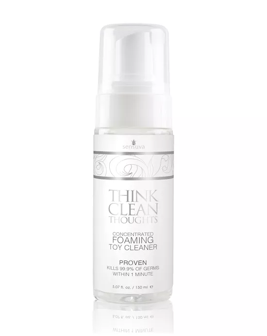 Sensuva Think Clean Thoughts Foaming Toy Cleaner - 5.07 Oz